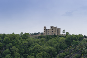 Fototapeta na wymiar chateau, médiéval,france