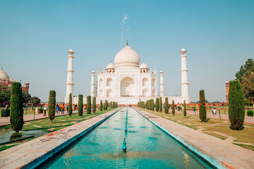 Taj Mahal in Agra, India