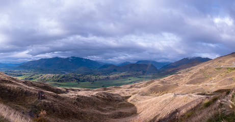 rainbow view from Skippers Road Lookout