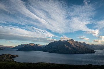 Fototapeta na wymiar View over Lake Wakatipu