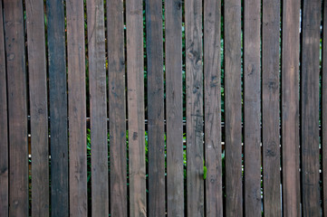 Dark brown wooden wall