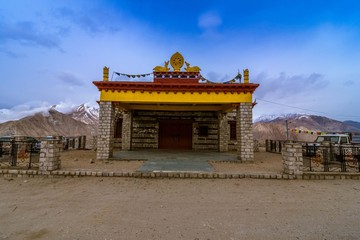 Monastery in Nako Village in Kinnaur Valley - Himachal Pradesh / India