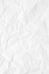Paper background of white color. Texture for various purposes.