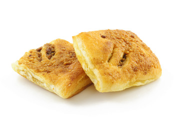 bread isolated on white background