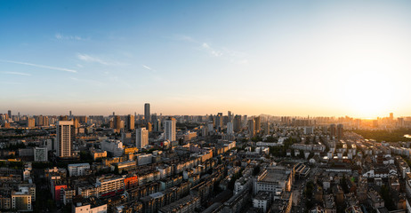 Modern urban forest, business center, in Hefei, China