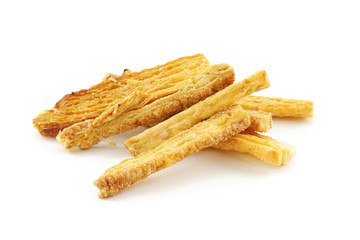 pastry pie isolated on white background