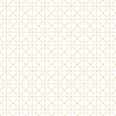 Geometric Arabic seamless pattern. Islamic texture. Golden muslim ornament background.