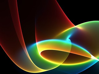     Elegant Abstract Colorful Wave 
