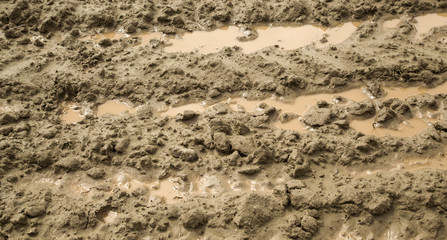 Earth with mud