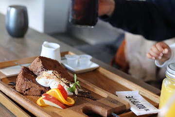 シフォンケーキ