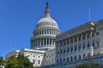 Fototapeta na wymiar US Capitol Building - Washington, DC