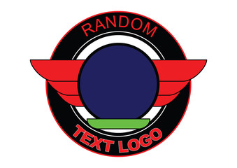 Random Logo with Wings - 204721043