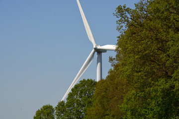Windkraftanlage Hintergrund