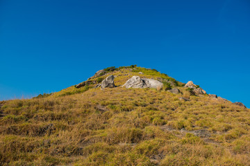 Beautiful landscape of Krating Cape, Nai Harn beach, Phuket, Thailand