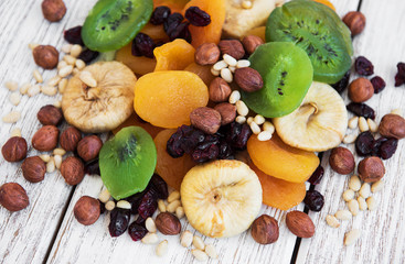 Mixed dried fruits