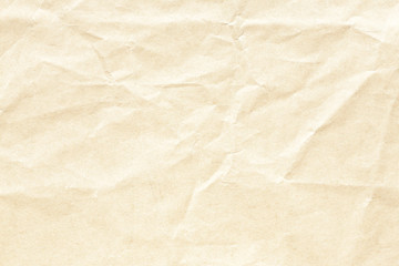 Fototapeta na wymiar Crumpled old brown paper texture