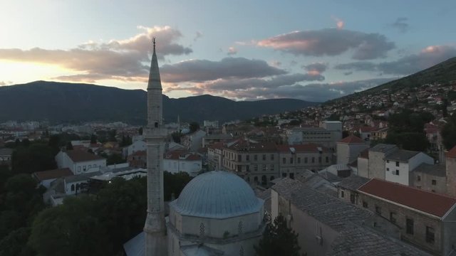 Mostar aerial view 2b