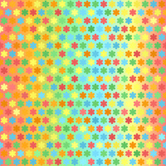 Flower pattern. Seamless vector