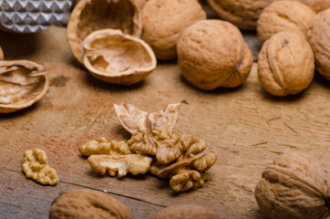 Walnuts product photography