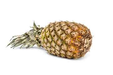 Pineapple on white background.