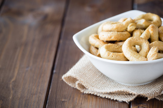 Taralli all'olio d'oliva