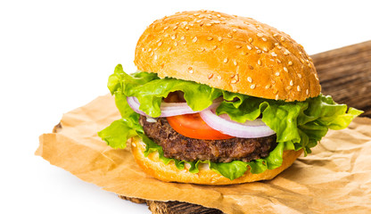 fast food, fresh burger