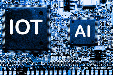 Abstract,close up of Mainboard Electronic computer background.
(ai)