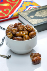 Ramadan Dried Dates with Quran and Rosary