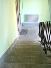 staircase in a block of flats