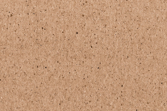 High resolution photograph of recycle paper light brown coarse grain grunge texture sample