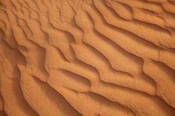 Naklejka na ściany i meble Red sand desert