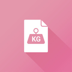kg icon for weight
