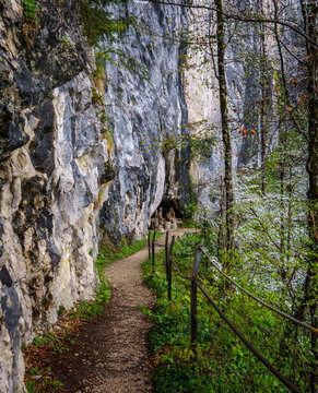 Ewige Wand in Goisern, Austria - Hiking Alpine Landscape 