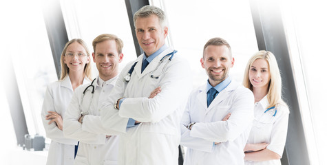 Obraz na płótnie Canvas Team of medical doctors