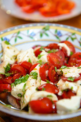 tomato and Mozarella- salad