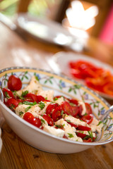 tomato and Mozarella- salad