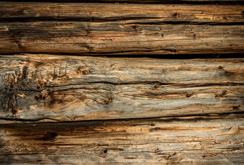 Weathered wood planks background - timber texture