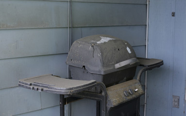 Dilapidated Old Grill