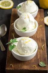 Lemon Ice Cream