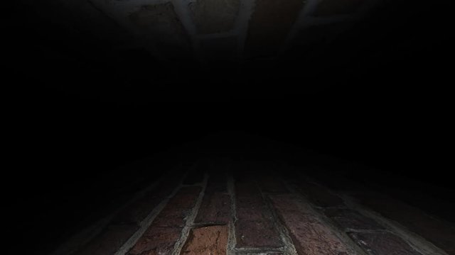 Unknown dark corridor. Flying into darkness. 52.