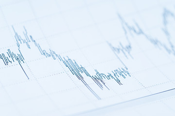 Detail graphics stock exchange