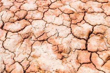 Cracked Ground, Earthquake Background, Texture