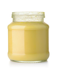 Open vegetable puree jar