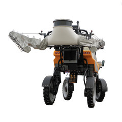 Universal self-propelled sprayer. Isolated on white.