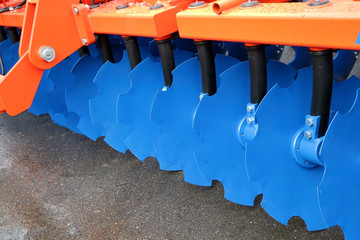 Cultivator to work the land.