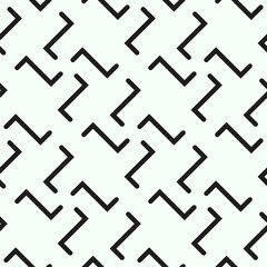 Fototapeta na wymiar Geometric seamless pattern. Simple regular background. Vector illustration with herringbone or puzzle