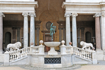 Roma, il Mercurio di Villa Medici