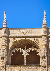 Claustro del Monasterio de los Jerónimos, Belem, Lisboa, Portugal