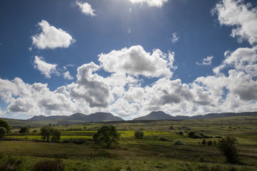 Fototapeta premium Wolken über Snowdonia - Wales