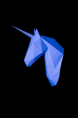Unicorn - a mythical being symbolizing integrity © dmytrobandak